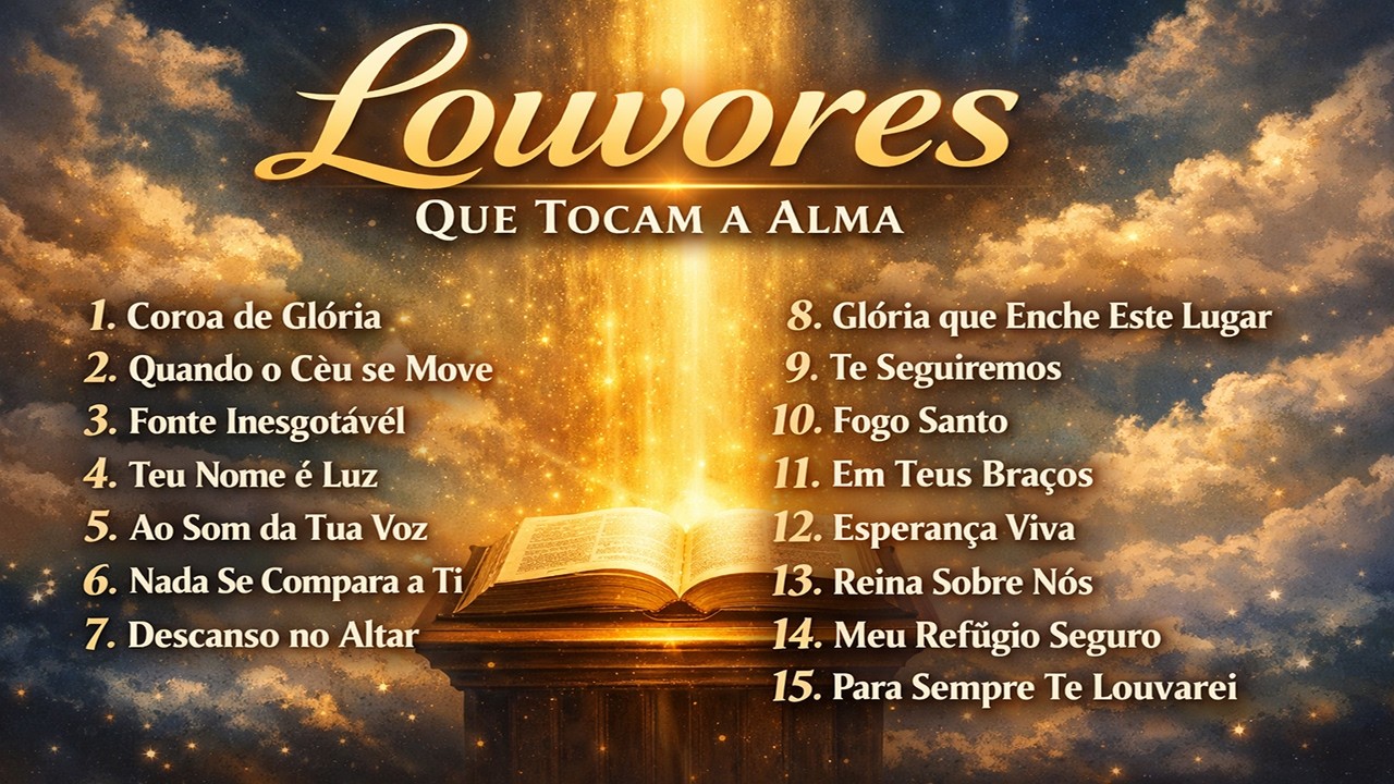 15 HINOS GOSPEL QUE TOCAM A ALMA | Louvores Profundos com a Luz da Palavra
