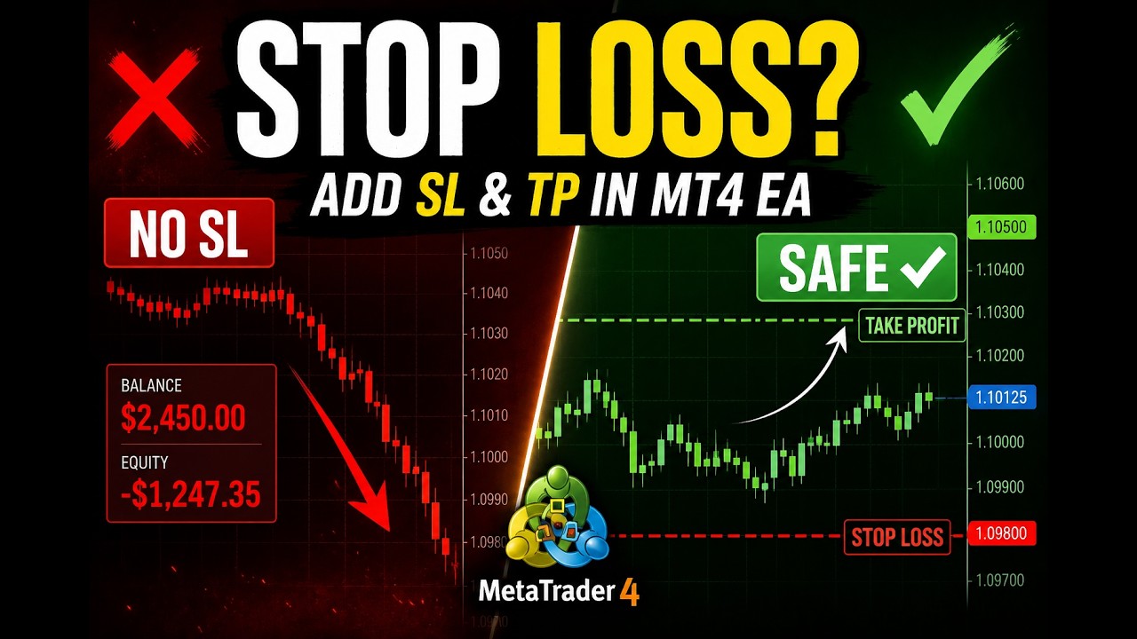 Your MT4 EA Has No Stop Loss? Fix This First