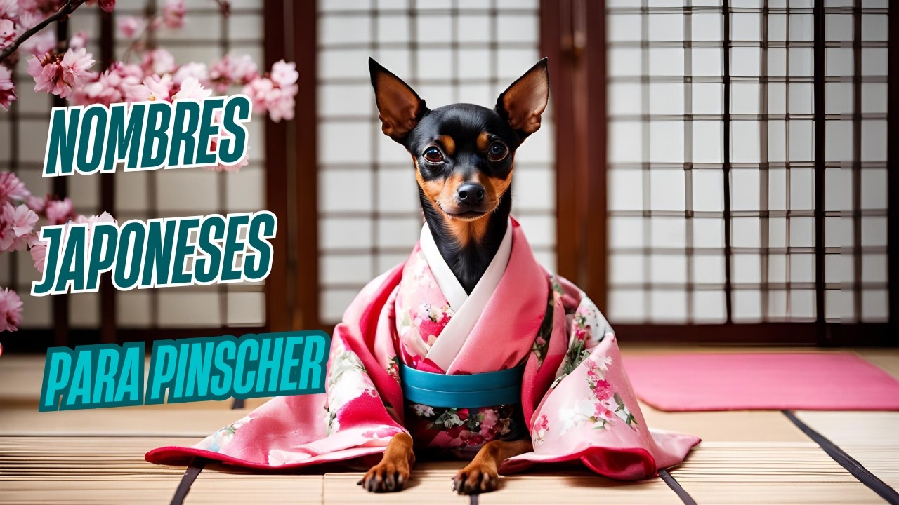 Nombres japoneses para perros 🐕  (Elige uno para tu mini pinscher)
