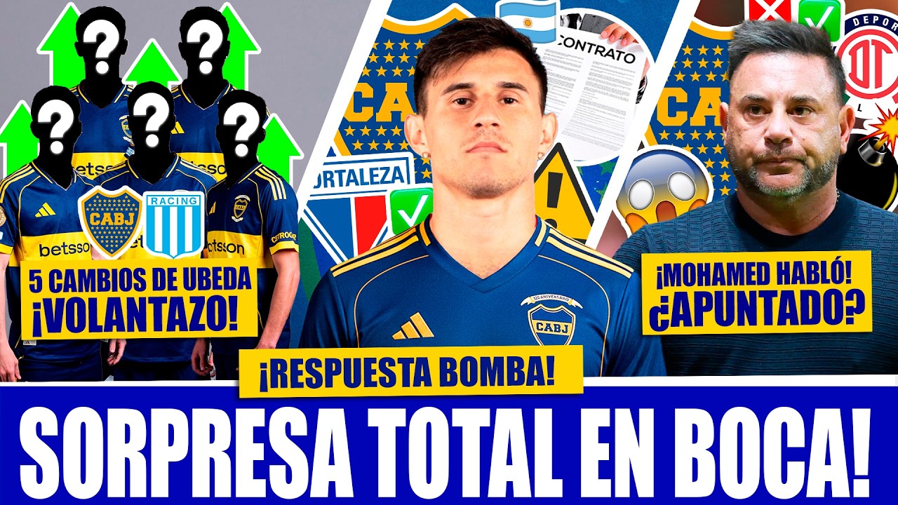 ¡Bomba INESPERADA en Boca x PAREDES! ► La RESPUESTA que llegó x Bareiro! ► Nueva POLEMICA X Cavani!