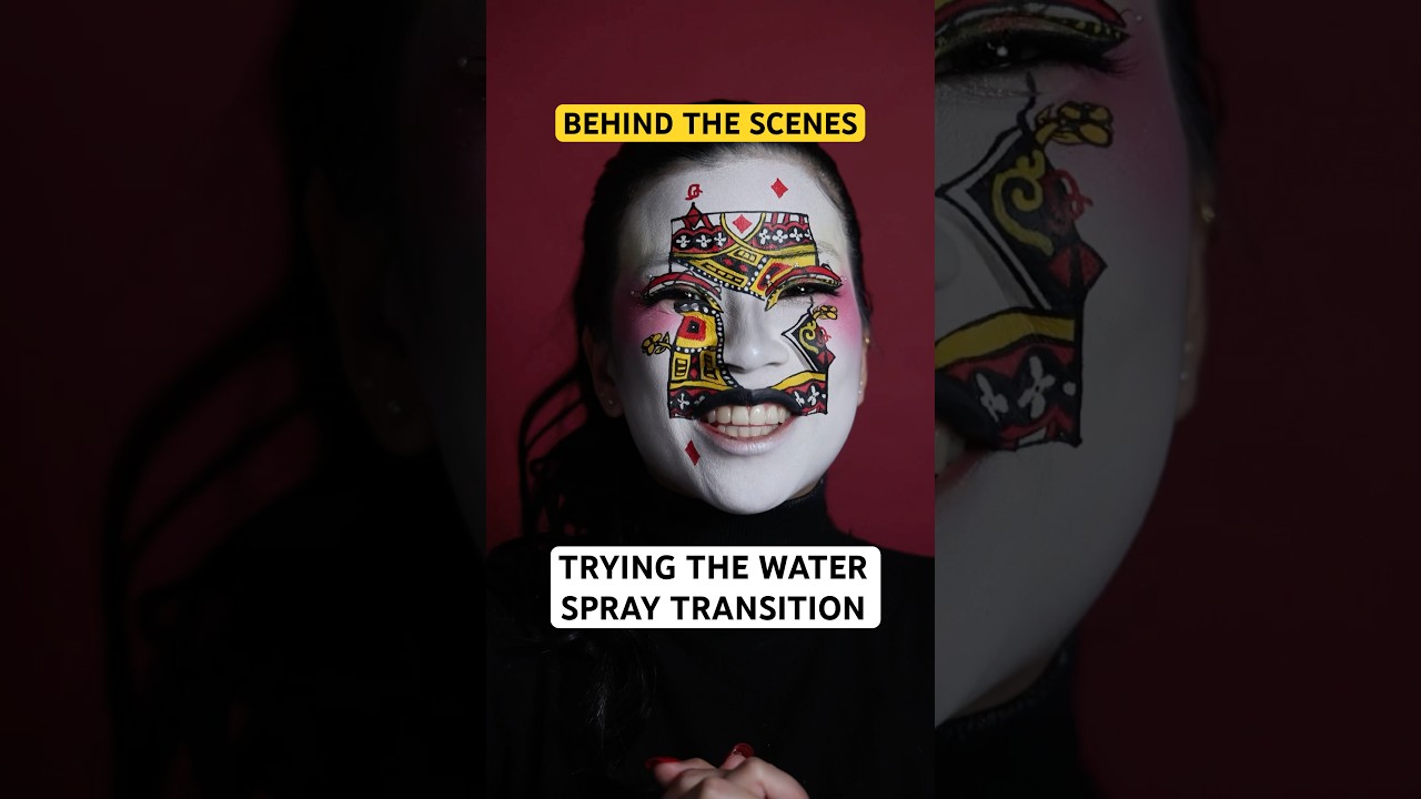 Пробую макияж с использованием спрея для лица Euphoria в качестве переходного оттенка #шорты