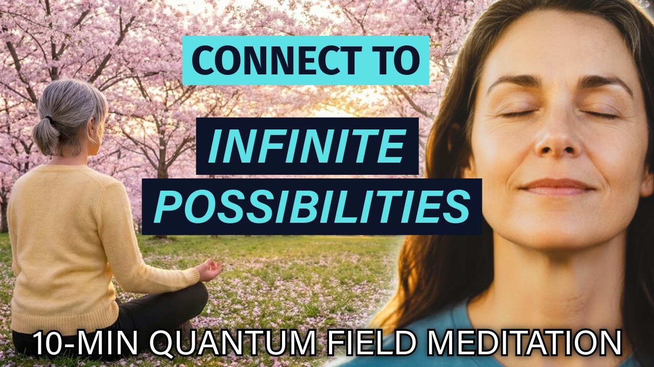 Connect to INFINITE POSSIBILITIES - 10 Min. Quantum Field Meditation (Inspired by Joe Dispenza)