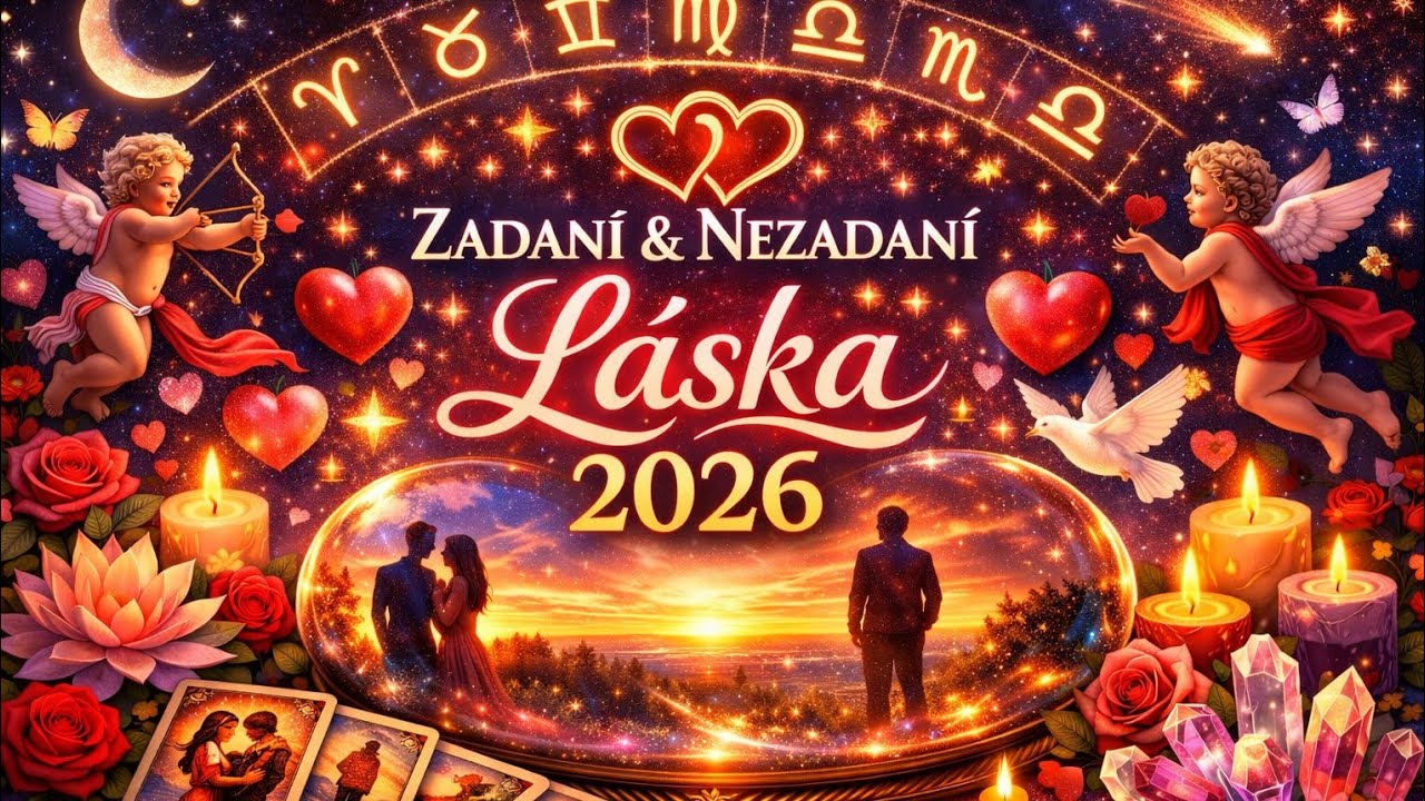 🔔Souhrn všech znamení zvěrokruhu. Výklad karet na téma - LÁSKA 2026 Zadaní ☆ Nezadaní ☆ 🩷🧡❤️💜🩵💙💚💛🤍🤎