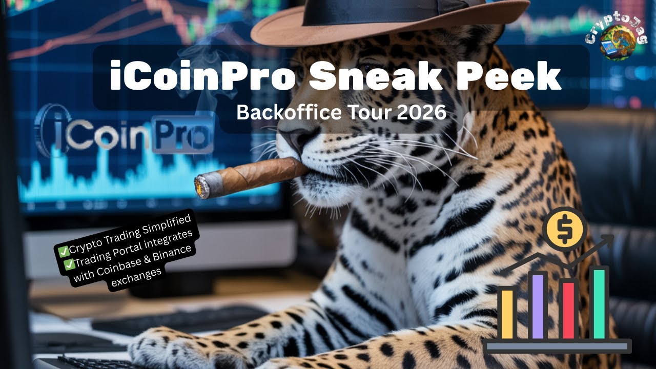 iCoinPro Sneak Peek Tour 2026 👀 | Inside the Back Office | Crypto Trading Made Easy 🎯