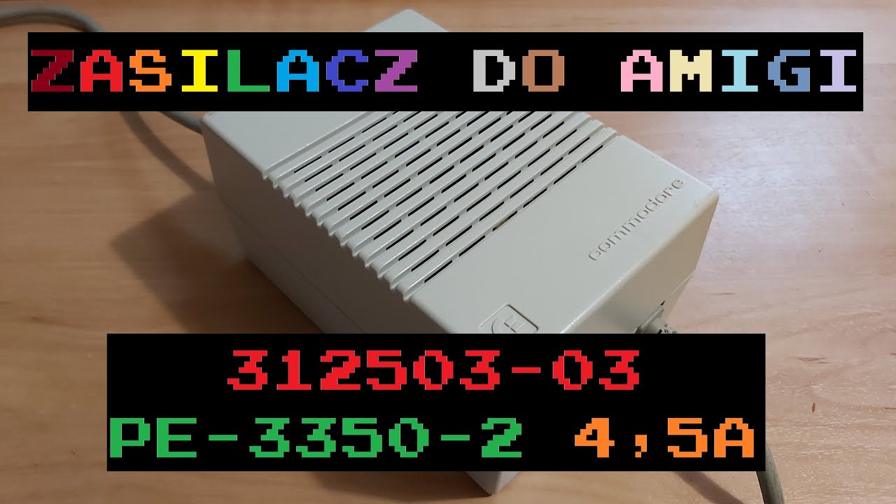 Unboxing: zasilacz 312503-03 PE-3350-2 4,5A do Amigi czyli grunt to "prund"