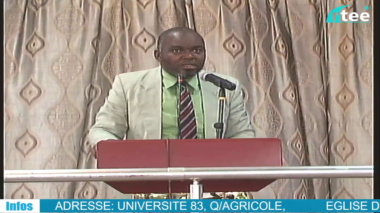 culte de dimanche avec Dr JACQUES MUTOMBO KALAMBA  Thème; saul fils de kis 1samuel 9:1-2