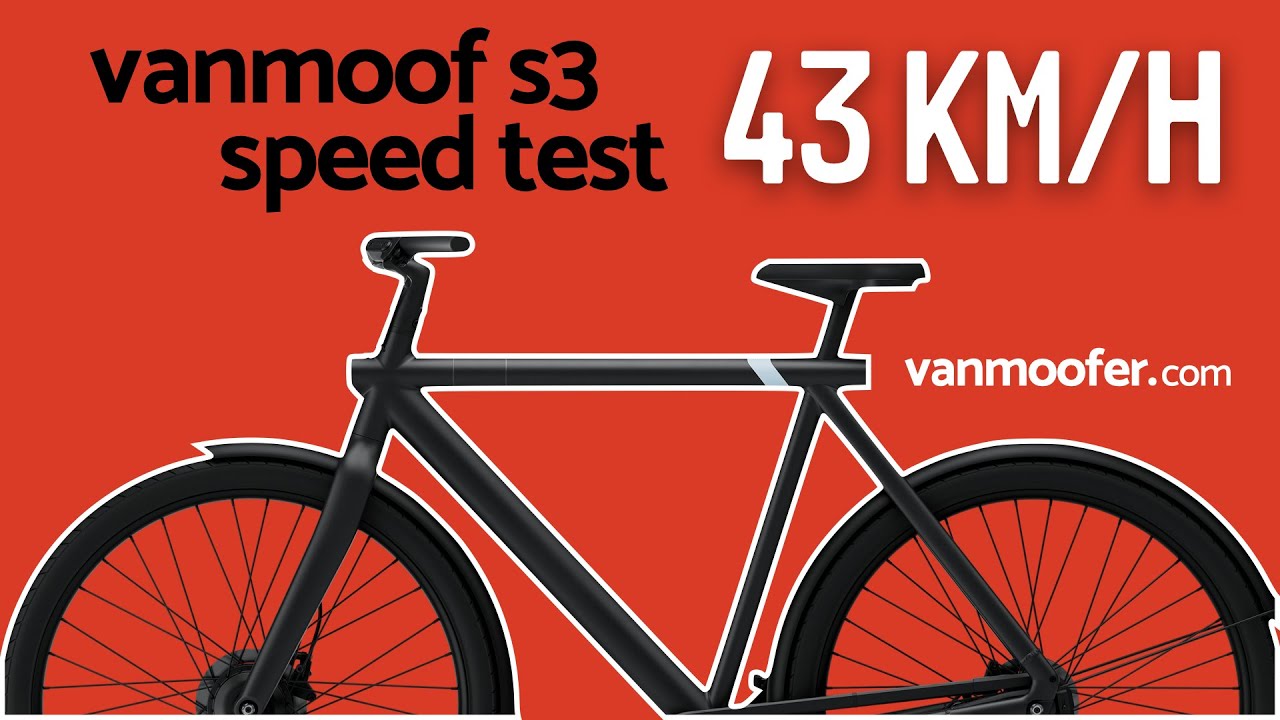 Насколько быстр VanMoof S3 Refresh?! 43 км/ч