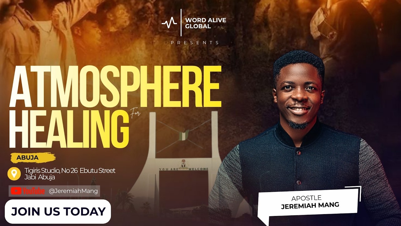 ATMOSPHERE FOR HEALING With Apst. Jeremiah Mang