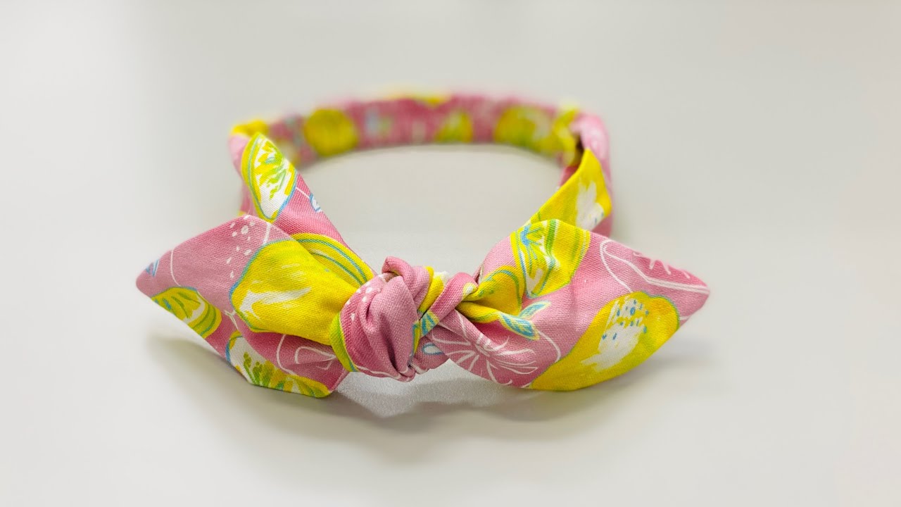 布學無數Fabricology -《髮帶Headband》作法教學Sewing