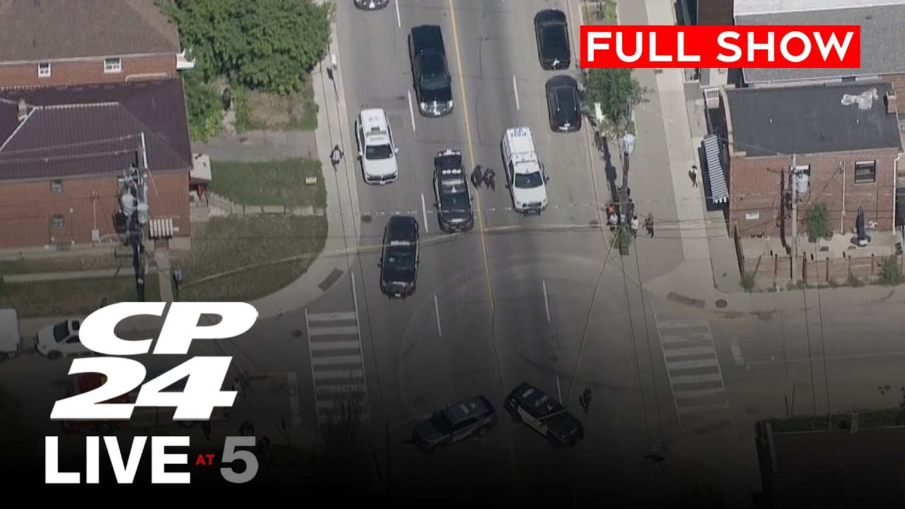2 people shot in Toronto’s west end, 1 arrested | CP24 Live at Five for Sep 3, 2025