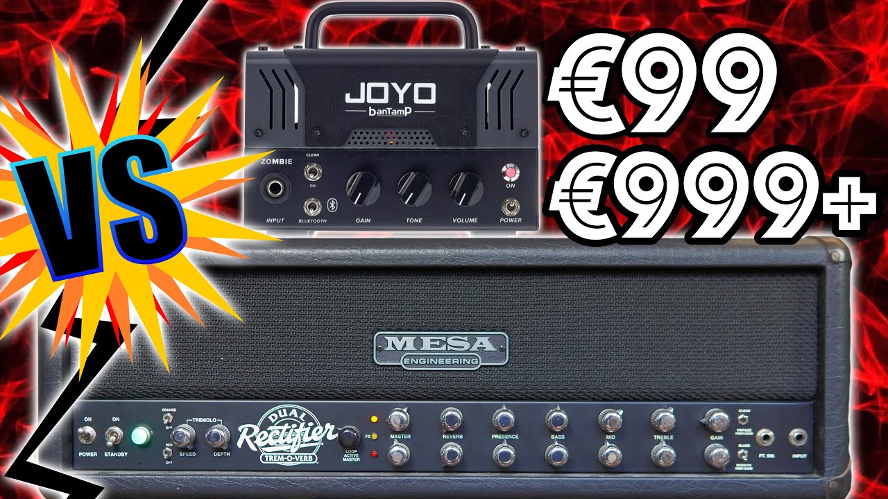 MESA DUAL RECTIFIER vs. JOYO ZOMBIE BantAmp