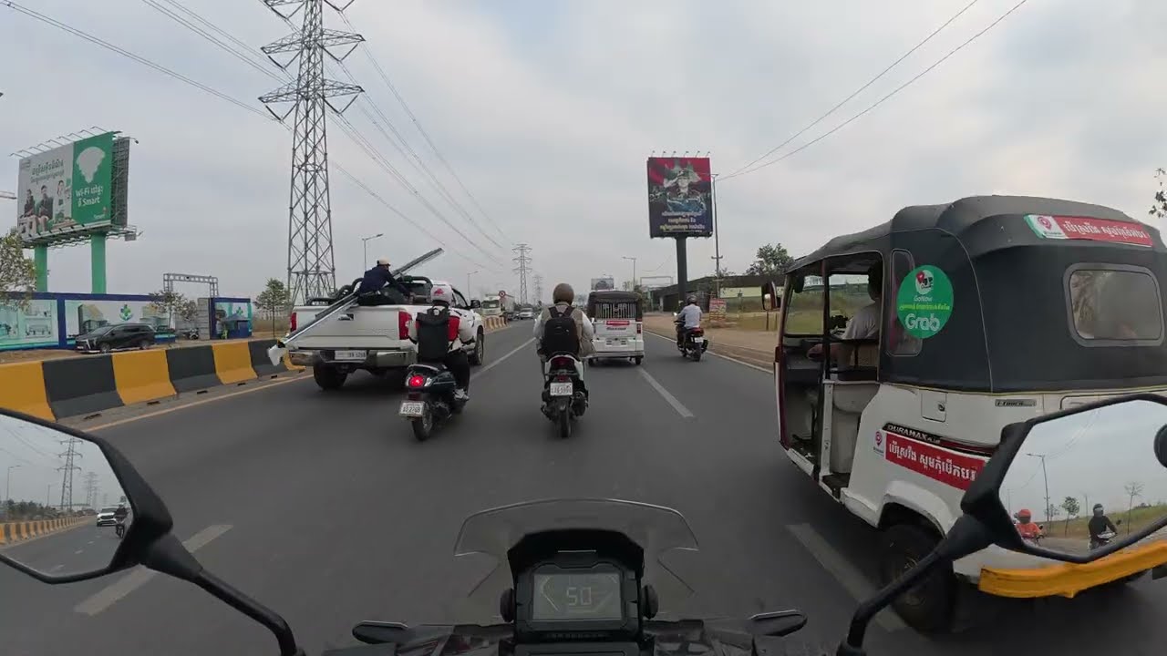 Phnom Penh Ride ASMR | Ep 017 | Morning (4K)