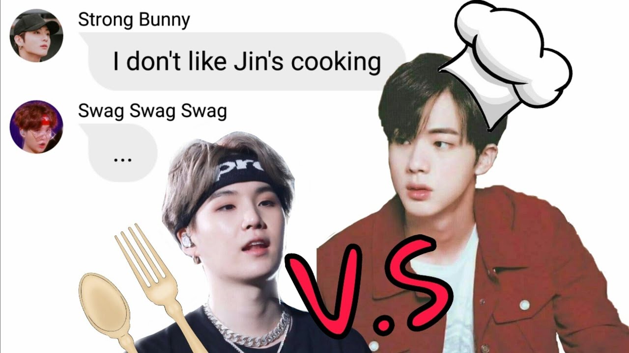 BTS Texts- tHe oNe WiTh bEtTeR fOoD