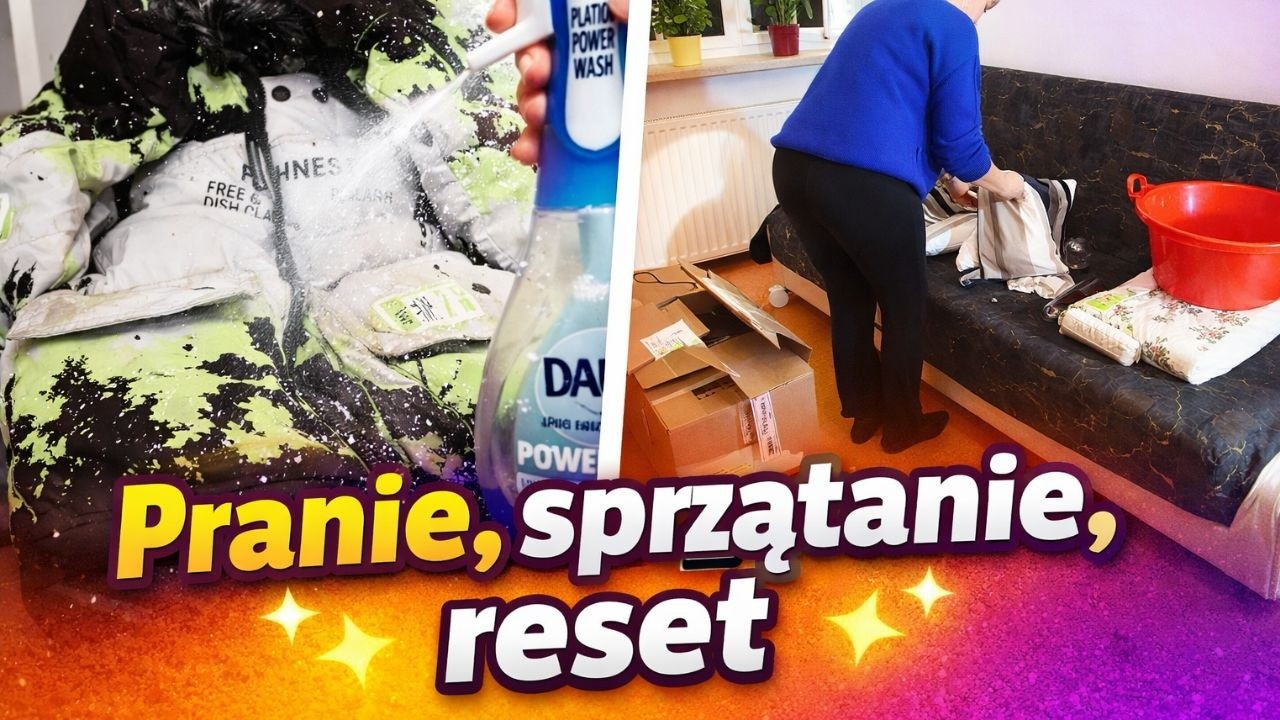Wracam do rytmu - pranie, porządki i szybkie ogarnianie