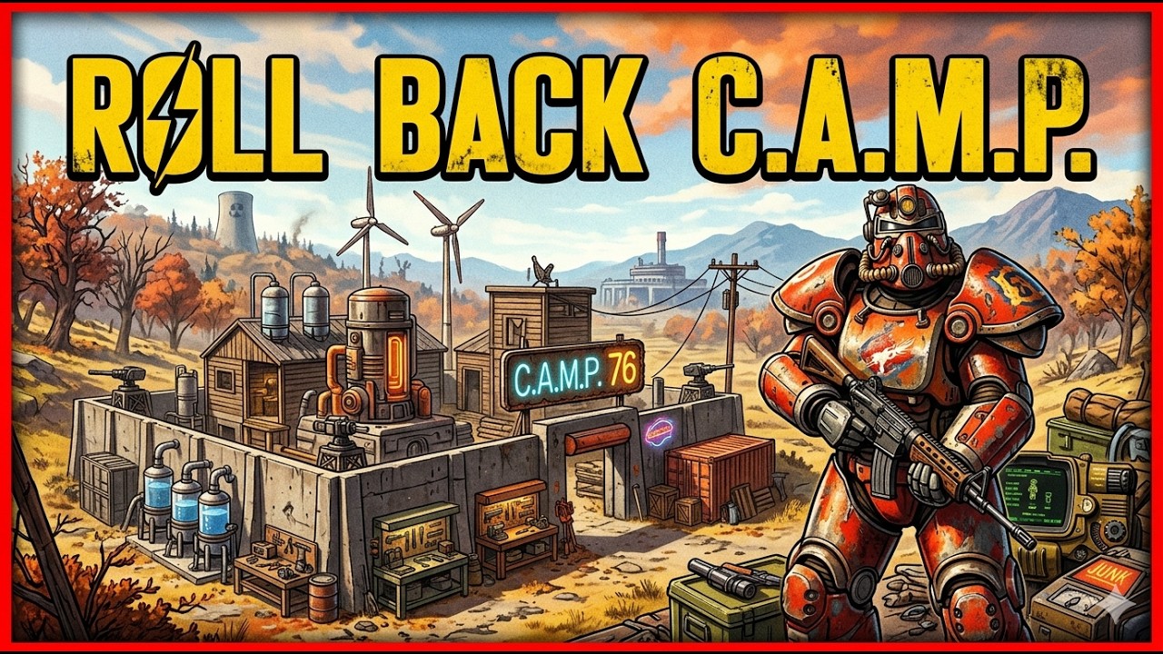 Fallout 76 | Глитч на дублирование | Откат лагеря | Глитч на легендарные моды