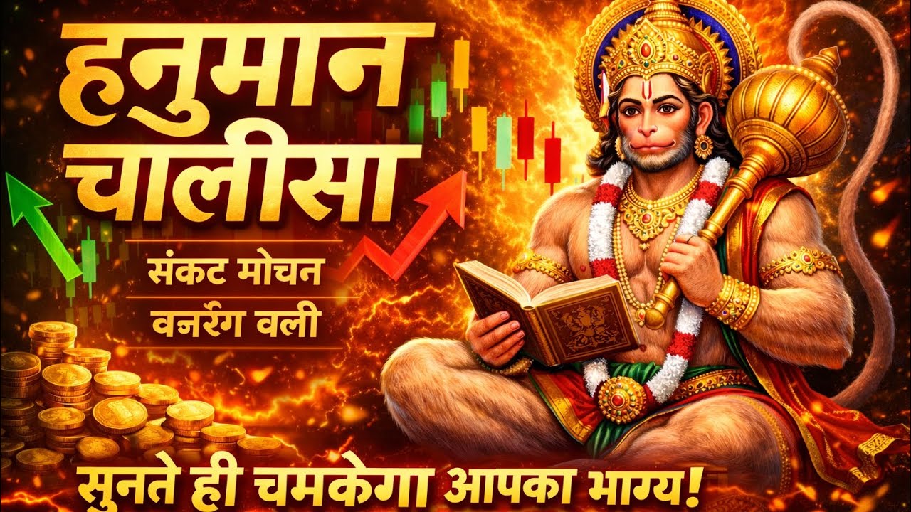 श्री हनुमान चालीसा | 10 मिनट का भजन | संकट मोचन हनुमान | Hanuman Chalisa Bhajan