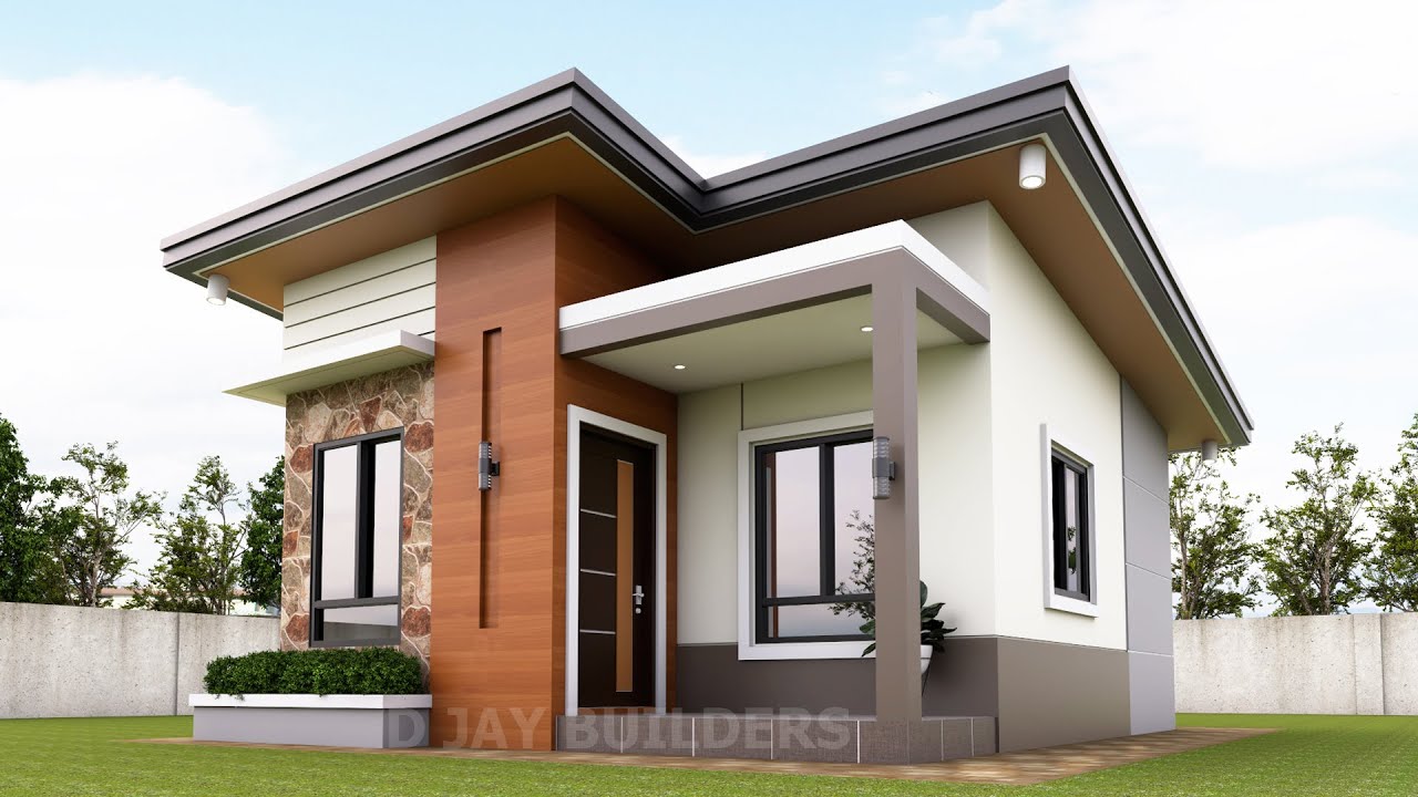 SMALL HOUSE DESIGN 1 BEDROOM 6x7 METERS (42 sqm)