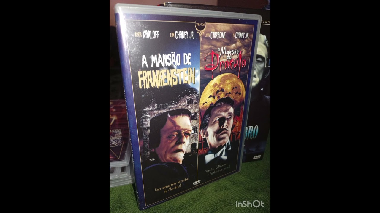 Box Dvd 🎥 O Ataúde Macabro Contendo 20 Clássicos Do Terror