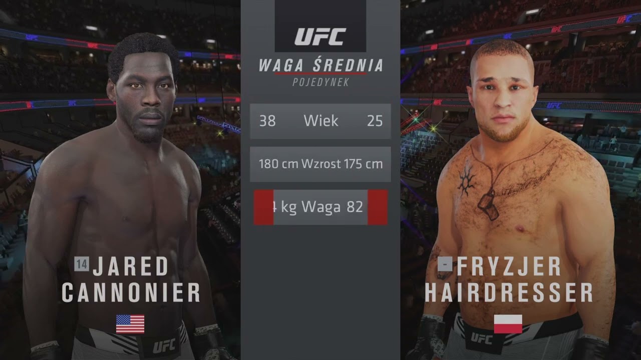 UFC 4 Kariera Fryzjera #ufc #ufc4 #boks #k1 #mma #fighter #fight #fighting #espn #ufcfightnight