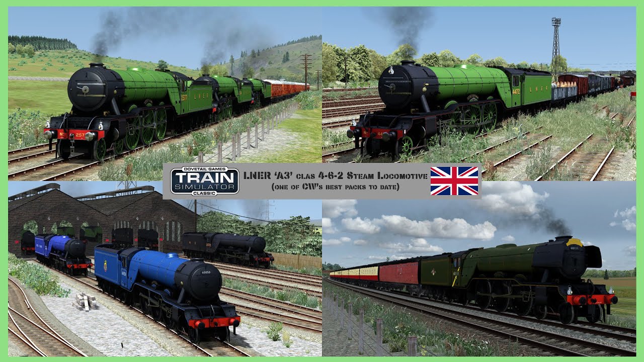 LNER 'A3' Steam Locomotive review ~ Train Simulator