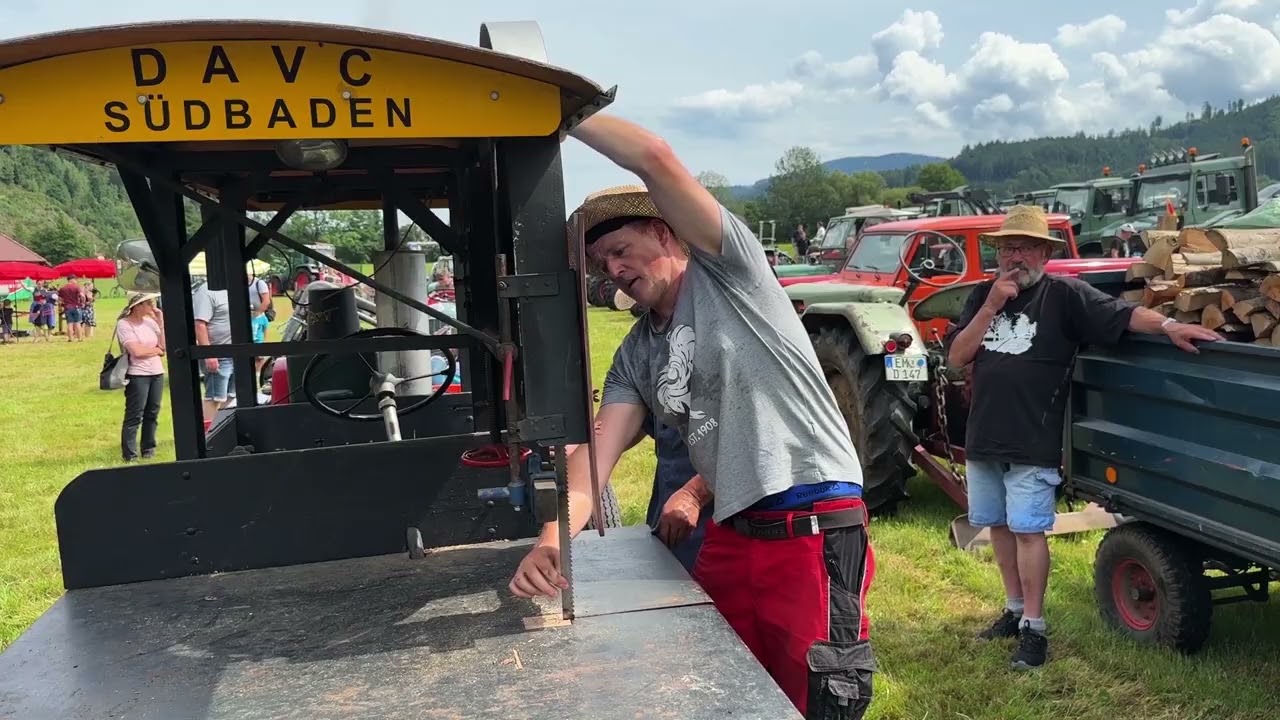 Bulldog und Schleppertreffen am Bachmurfest in Oberwinden, Juli 2025