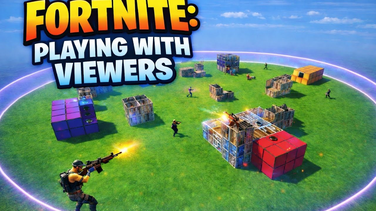 Fortnite: Playing with viewers
