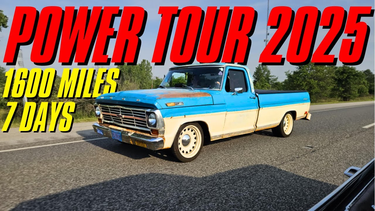 Hot Rod Power Tour 2025! Will the F100 make it 1600 miles?