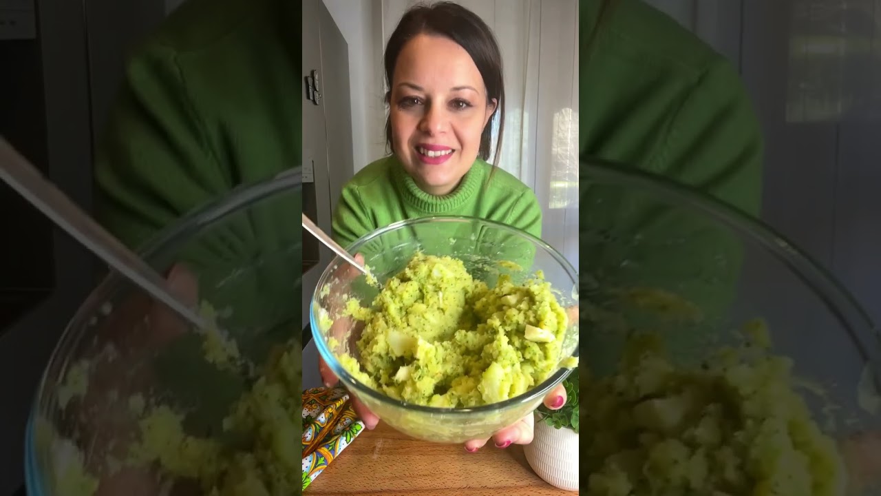 TORTINI DI PATATE E BROCCOLI piccoli sformati con mozzarella filante