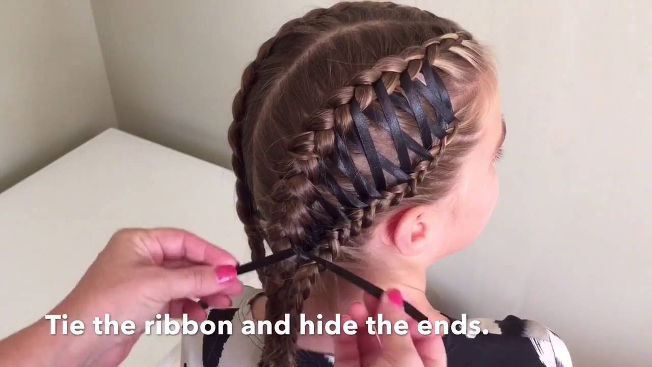 Side corset braid
