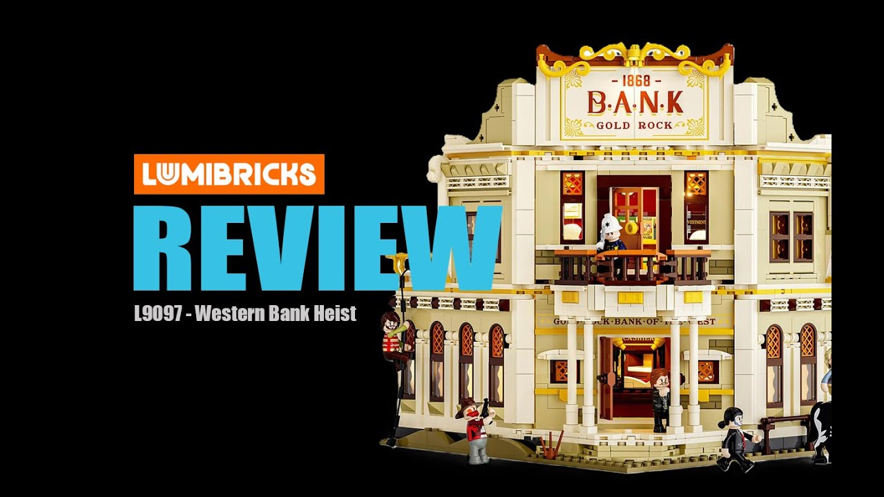 Lumibricks L9097 Ограбление вестерна: почти идеальный вестерн!