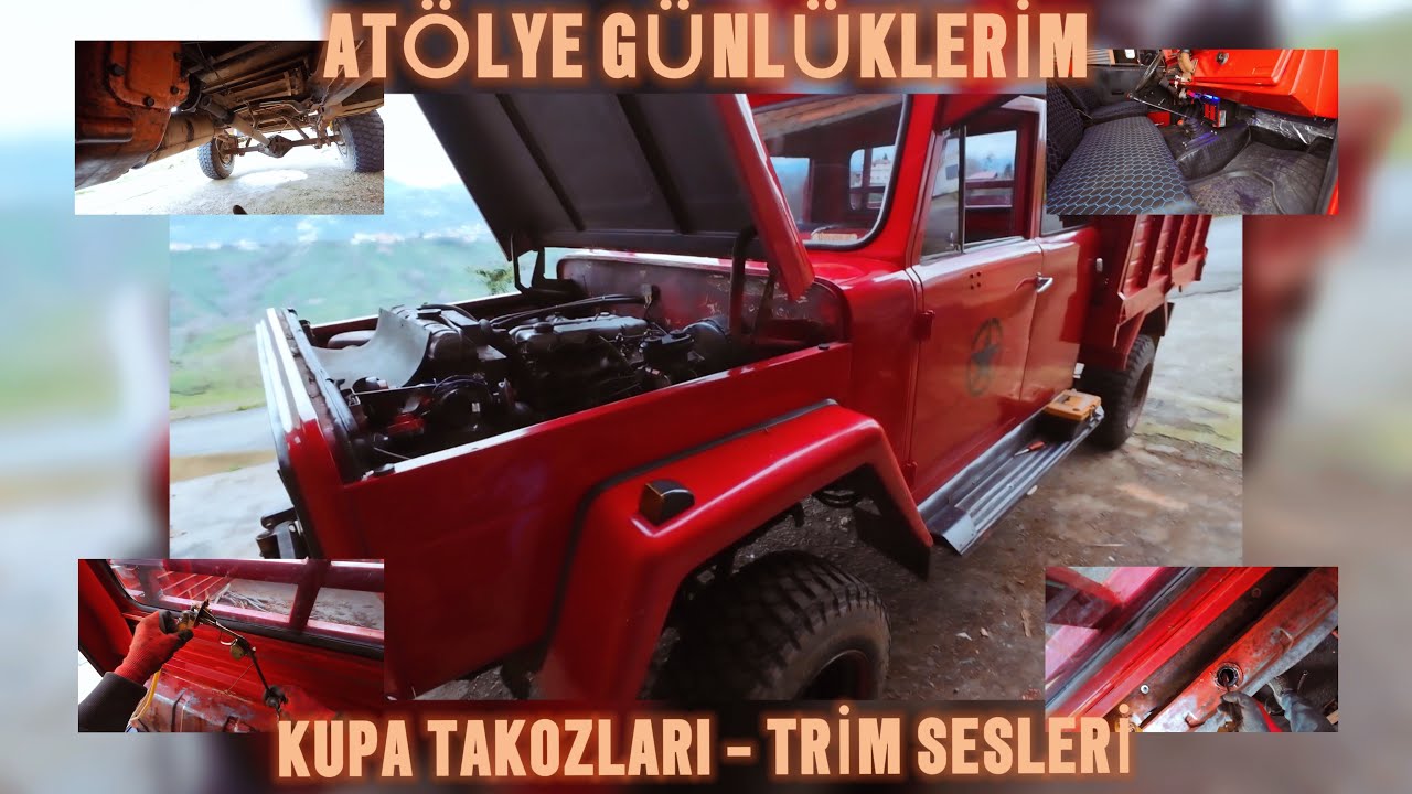DODGE PW150 - KUPA TAKOZLARI, TRİM SESLERİ