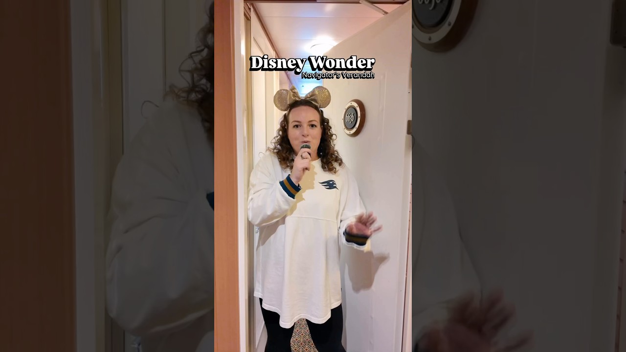 navigator&rsquo;s verandah cabin tour 🚢 Disney Wonder to Alaska 🌲🇺🇸