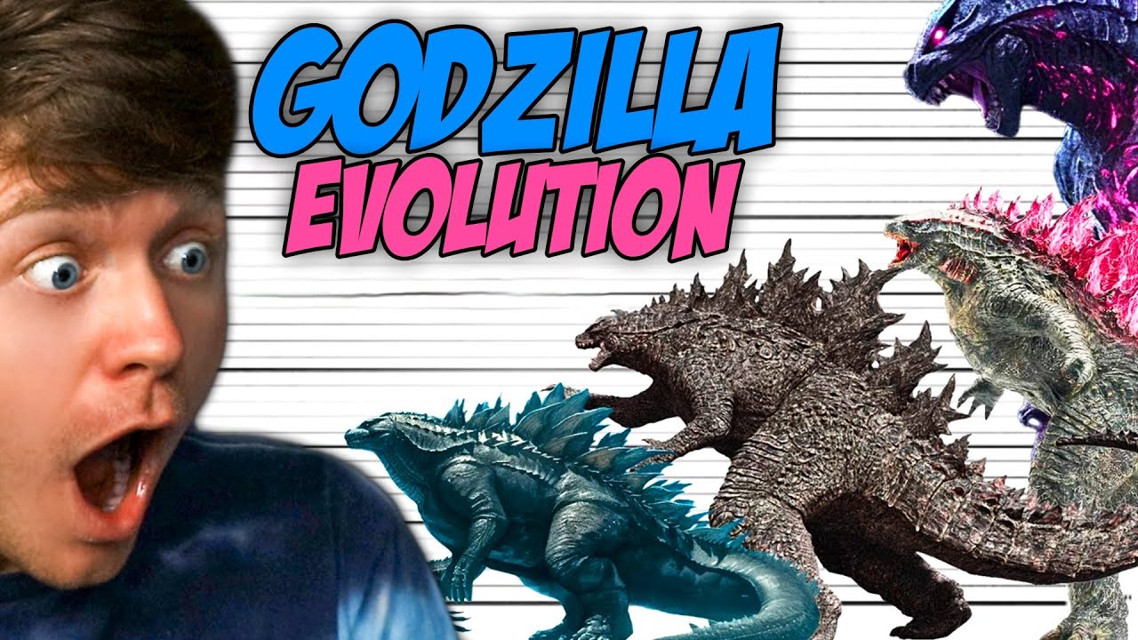 EVOLUTION and LIFE CYCLE of GODZILLA! (Reaction)
