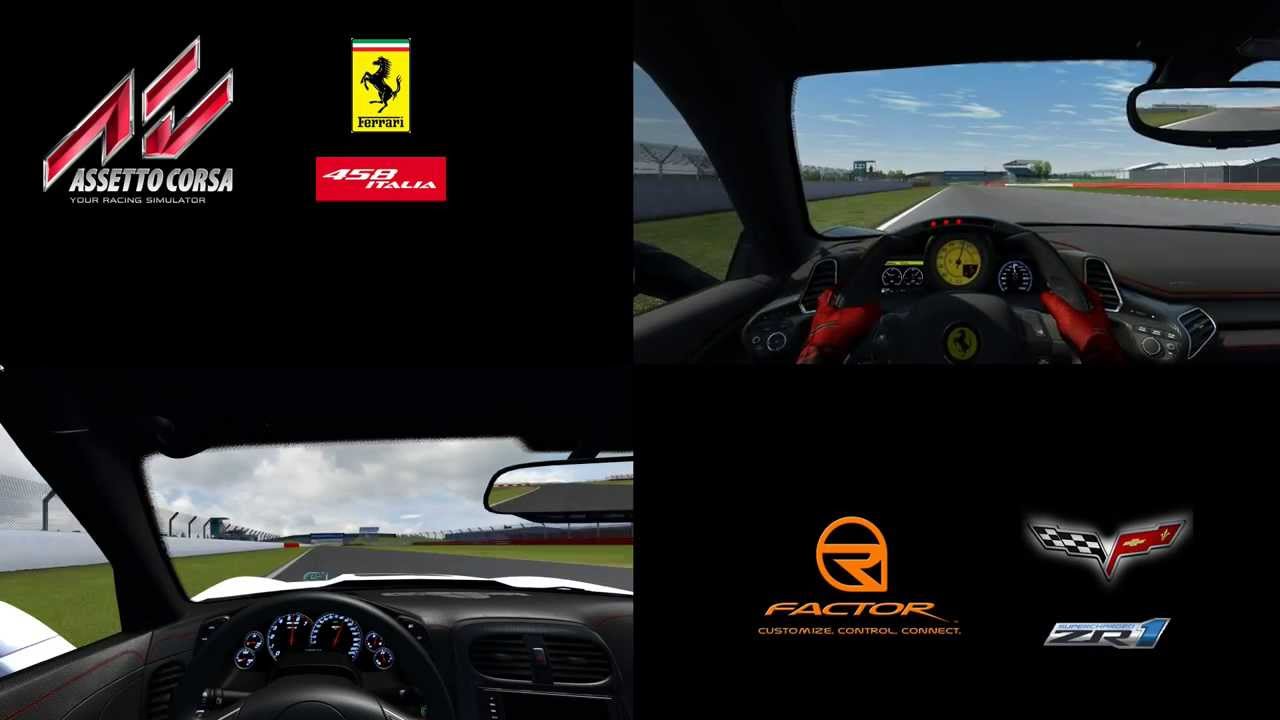 Assetto Corsa vs rFactor 1