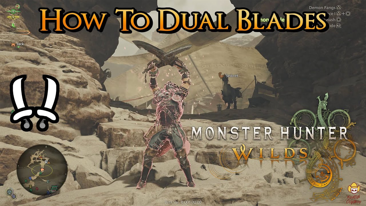 Monster Hunter Wilds Beta - How To Dual Blades Intro Guide