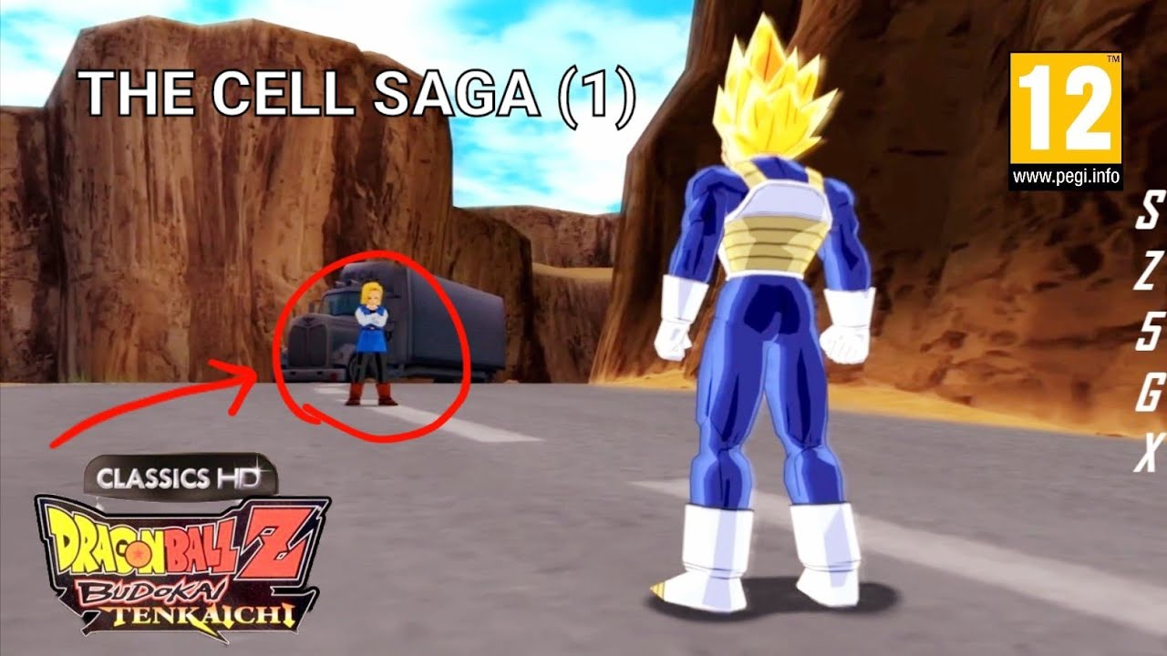DRAGON BALL Z BUDOKAI TENKAICHI 1 HD REMASTERED 2021 - THE CELL SAGA (1)!!!