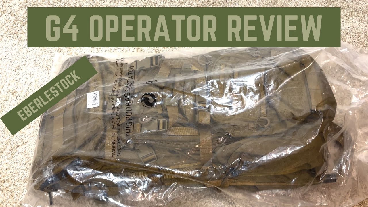 Eberlestock G4 Operator Backpack Unboxing and Review