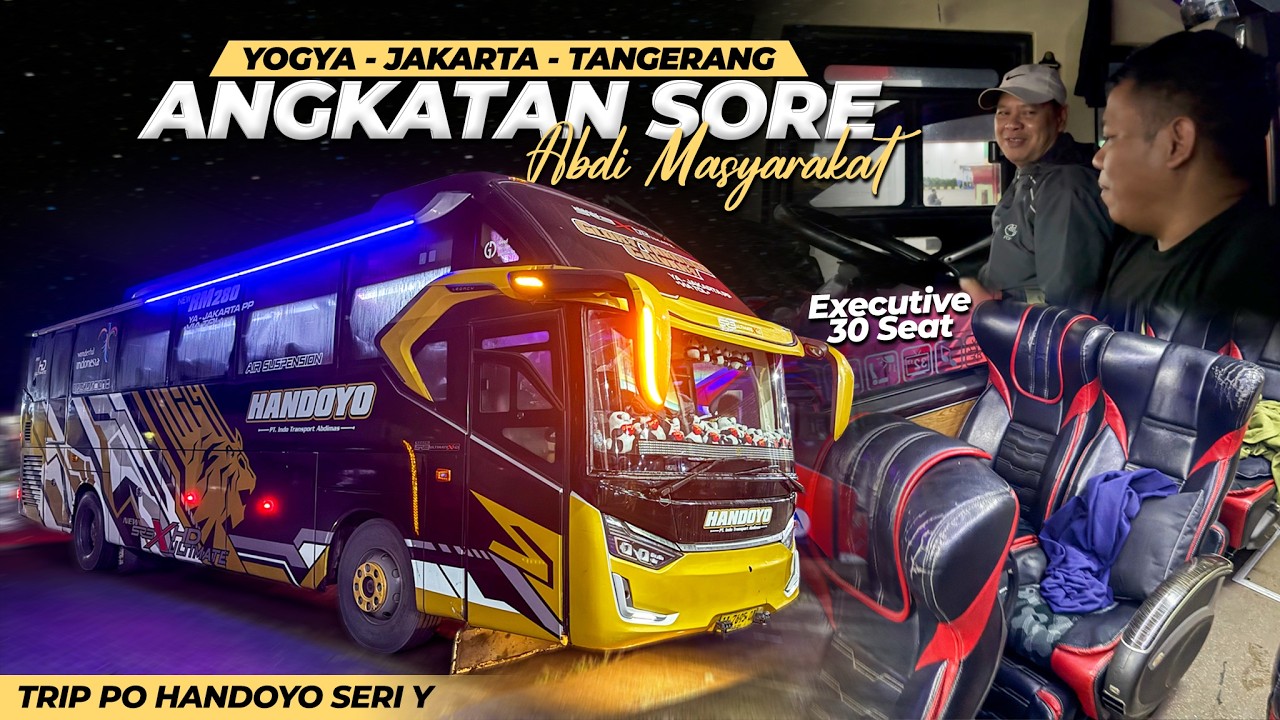RUTE HANDOYO YANG JARANG TEREKSPOS‼️🤗 JOGJA - JAKARTA VIA KARTOSURO | Trip Handoyo Seri Y 