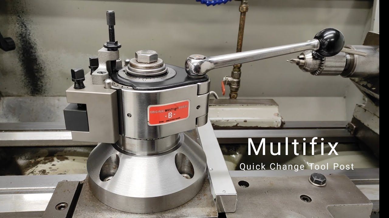 Multifix quick change tool post. You've been using it wrong for years 😁