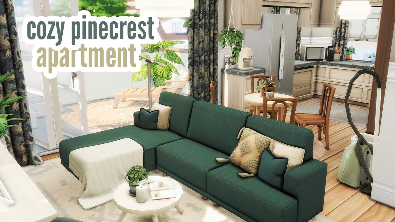 cozy pinecrest apartment \\ The Sims 4 speed build
