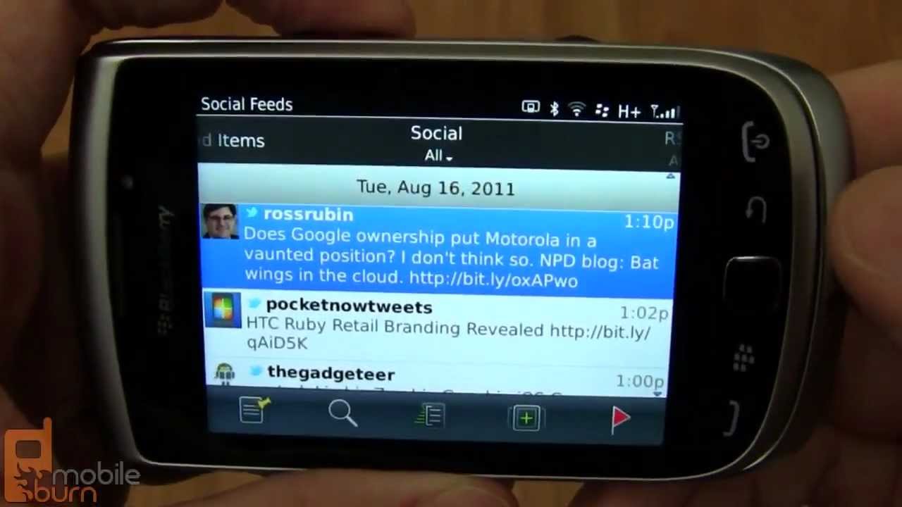 BlackBerry Torch 9810 (AT&T) tour - part 2 of 2