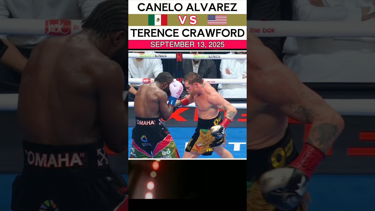 Canelo Alvarez 🇲🇽 VS 🇺🇸 Terence Crawford | September 13, 2025 | ROUND 11 | SLO-MO + SOUND FX