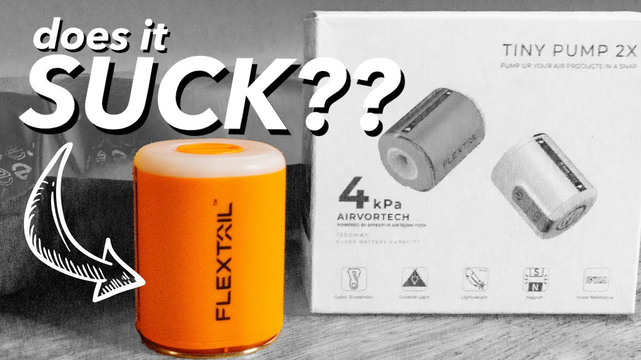 Обзор насоса FLEXTAIL Tiny Pump 2x — надувайте надувные матрасы и коврики для кемпинга