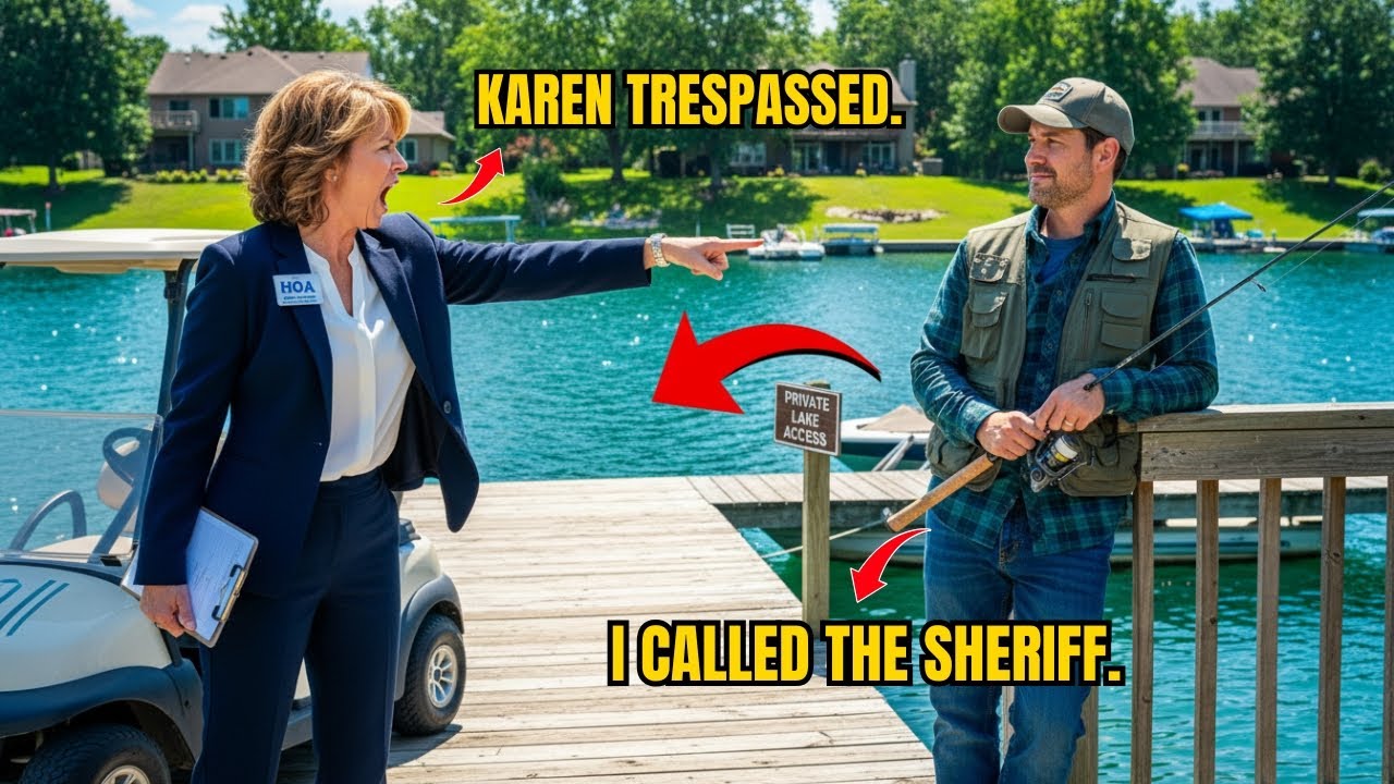 HOA Karen Freaked Out When I Blocked Her Guests From My Lake — Screamed ‘IT’S COMMUNITY PROPERTY!
