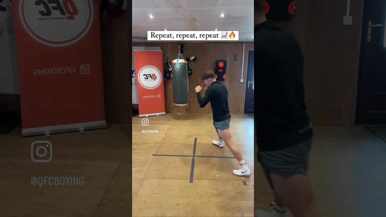 The L-step: the ultimate footwork manoeuvre for boxers. Level up your boxing with this movement 📈
