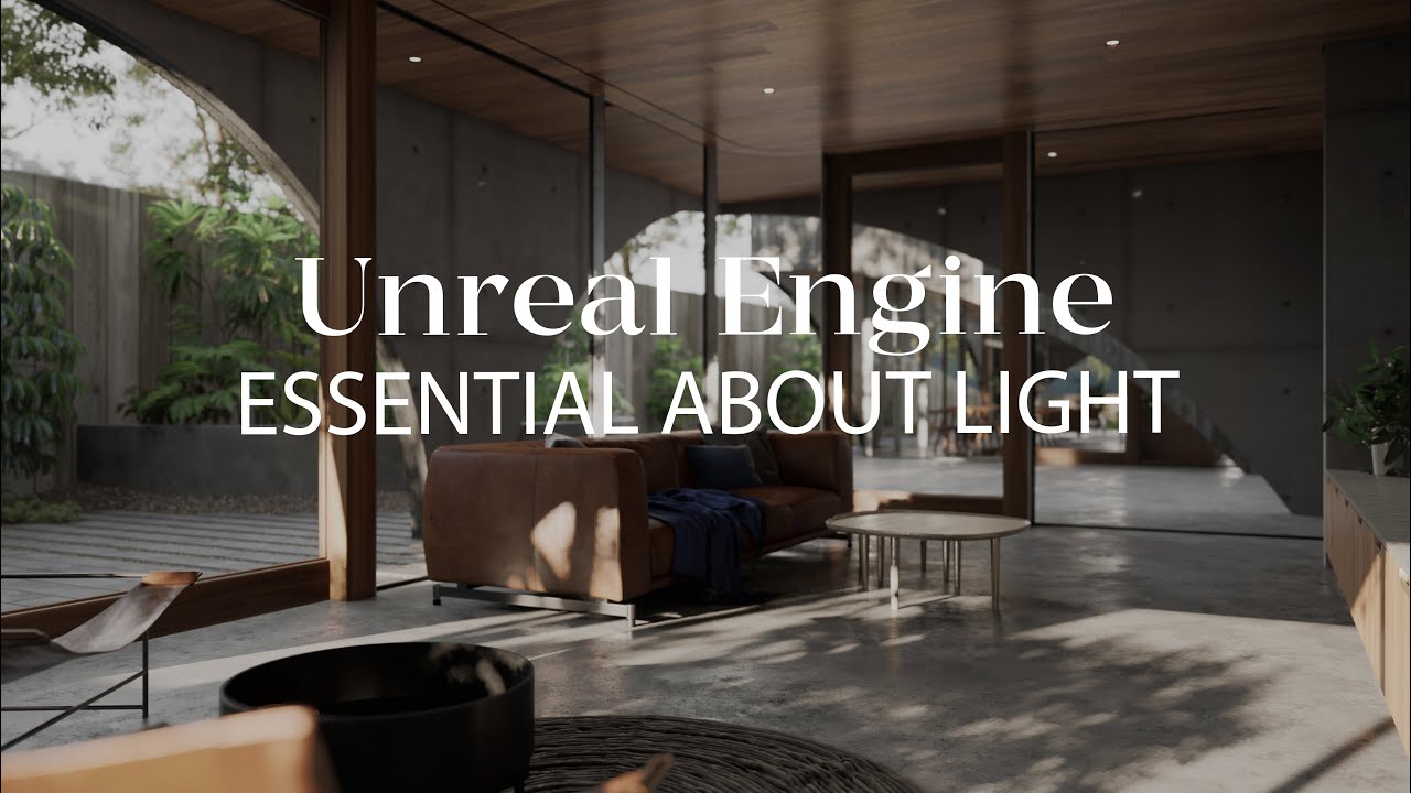 How lighting works in Unreal Engine 5 | Global illumination in Unreal Engine | Exterior in Unreal