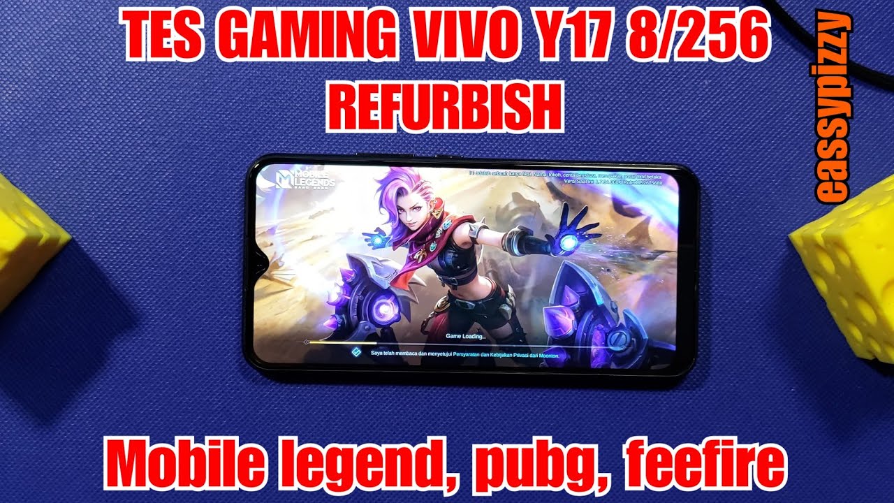 TES GAMING VIVO Y17 8/256 REFURBISH , SELANCAR APA ?? MOBILE LEGENDS, PUBG, FREEFIRE