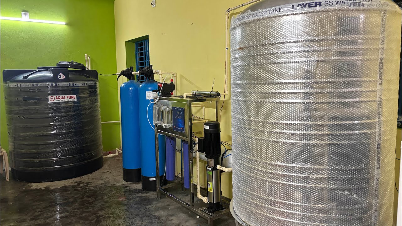 1000 LPH RO PLANT - YANAM - NEW STORE 