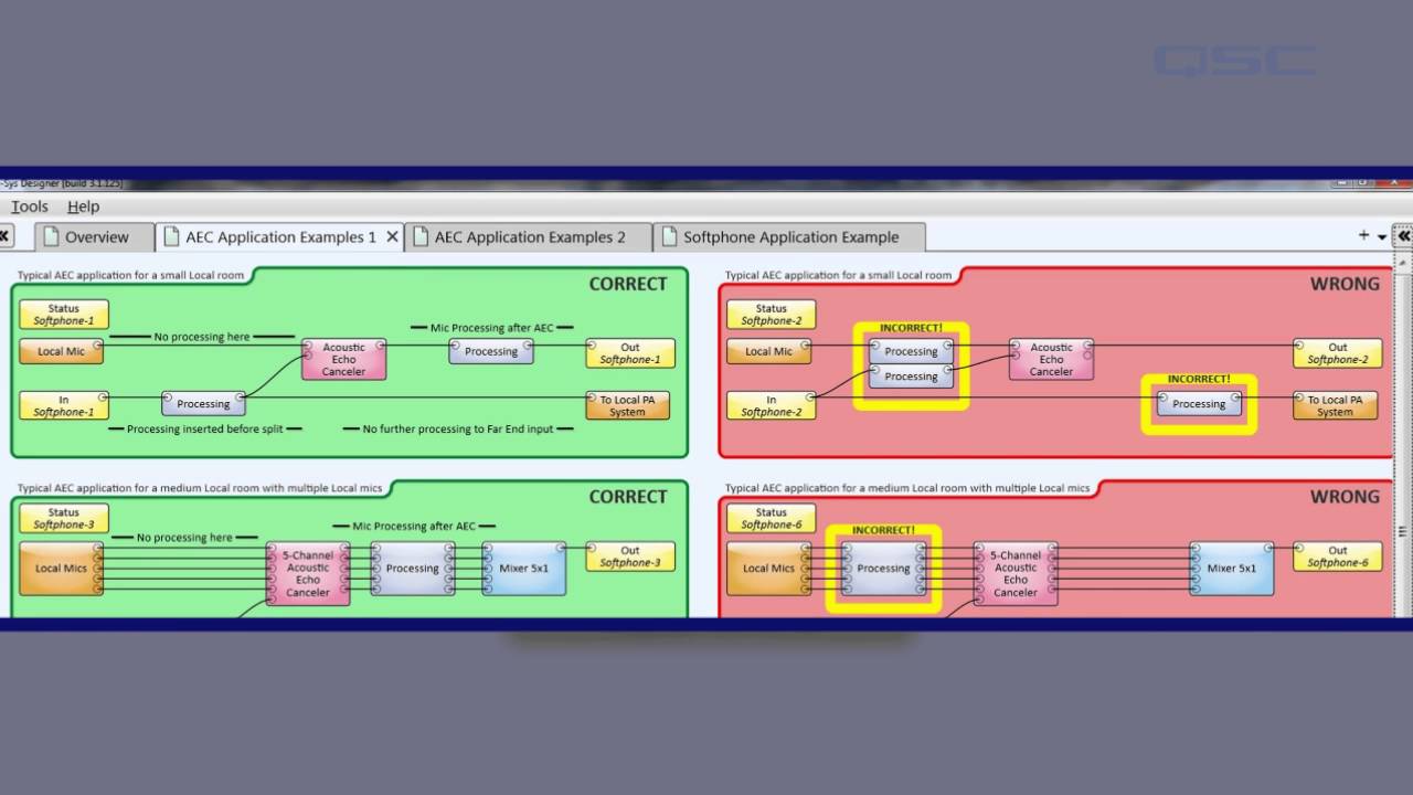 Q-SYS: Deploying Softphones, POTS and AEC in Q-SYS