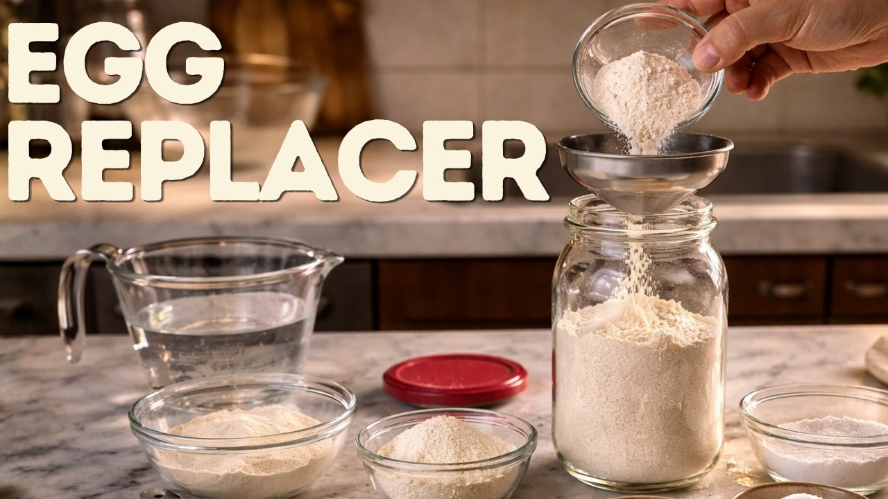 Заменитель яиц | Простой и качественный, готов за 1 минуту
